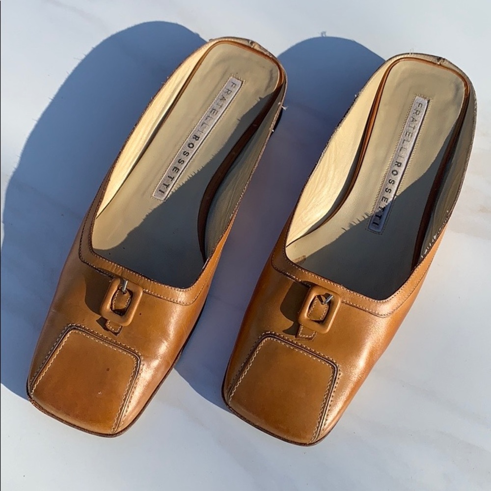 Fratelli Rossetti Square-toe Mules